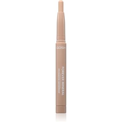 GOSH COPENHAGEN Forever Mineral Matte długotrwałe cienie do powiek w kredce odcień 013 Matt Brown 1.4 g GOSH COPENHAGEN Forever Mineral Matte długotrwałe cienie do powiek w kredce odcień 013 Matt Brown 1.4 g