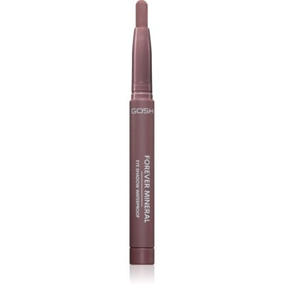 GOSH COPENHAGEN Forever Mineral Matte długotrwałe cienie do powiek w kredce odcień 018 Matt Plum 1.4 g GOSH COPENHAGEN Forever Mineral Matte długotrwałe cienie do powiek w kredce odcień 018 Matt Plum 1.4 g