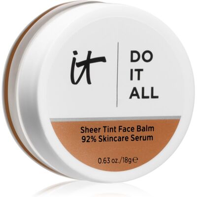 IT Cosmetics Do it all Face Balm lekki podkład nawilżający odcień Tan Neutral 410 18 g IT Cosmetics Do it all Face Balm lekki podkład nawilżający odcień Tan Neutral 410 18 g