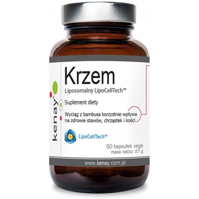 Kenay Liposomalny Krzem - Wsparcie Kolagenu - 60 Kapsułek Kenay Liposomalny Krzem - Wsparcie Kolagenu - 60 Kapsułek