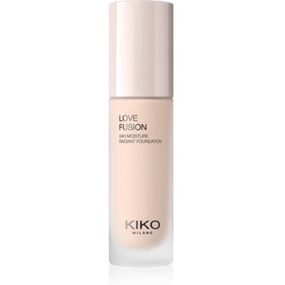 KIKO Milano Love Fusion 24H Moisture Radiant Foundation długotrwały podkład w kremie o działaniu nawilżającym odcień 1 Neutral Rose 30 ml KIKO Milano Love Fusion 24H Moisture Radiant Foundation długotrwały podkład w kremie o działaniu nawilżającym odcień 1 Neutral Rose 30 ml