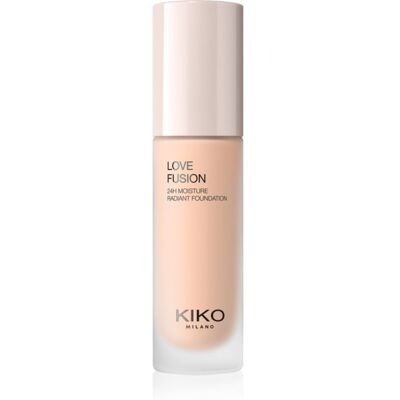 KIKO Milano Love Fusion 24H Moisture Radiant Foundation długotrwały podkład w kremie o działaniu nawilżającym odcień 2.7 Warm Gold 30 ml KIKO Milano Love Fusion 24H Moisture Radiant Foundation długotrwały podkład w kremie o działaniu nawilżającym odcień 2.7 Warm Gold 30 ml