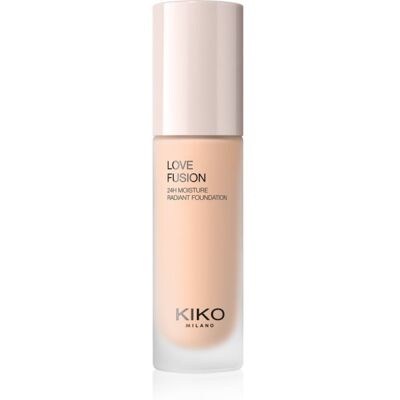 KIKO Milano Love Fusion 24H Moisture Radiant Foundation długotrwały podkład w kremie o działaniu nawilżającym odcień 3NG Neutral Gold 30 ml KIKO Milano Love Fusion 24H Moisture Radiant Foundation długotrwały podkład w kremie o działaniu nawilżającym odcień 3NG Neutral Gold 30 ml