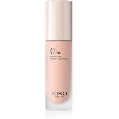 KIKO Milano Love Fusion 24H Moisture Radiant Foundation długotrwały podkład w kremie o działaniu nawilżającym odcień 3.5 Warm Rose 30 ml KIKO Milano Love Fusion 24H Moisture Radiant Foundation długotrwały podkład w kremie o działaniu nawilżającym odcień 3.5 Warm Rose 30 ml