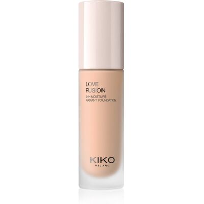 KIKO Milano Love Fusion 24H Moisture Radiant Foundation długotrwały podkład w kremie o działaniu nawilżającym odcień 5 Warm Rose 30 ml KIKO Milano Love Fusion 24H Moisture Radiant Foundation długotrwały podkład w kremie o działaniu nawilżającym odcień 5 Warm Rose 30 ml