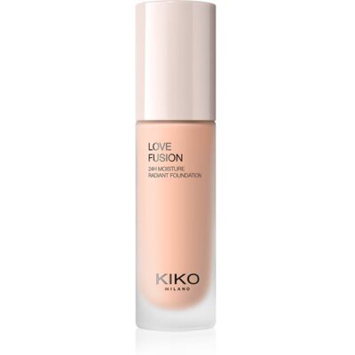 KIKO Milano Love Fusion 24H Moisture Radiant Foundation długotrwały podkład w kremie o działaniu nawilżającym odcień 6.5 Neutral Rose 30 ml KIKO Milano Love Fusion 24H Moisture Radiant Foundation długotrwały podkład w kremie o działaniu nawilżającym odcień 6.5 Neutral Rose 30 ml