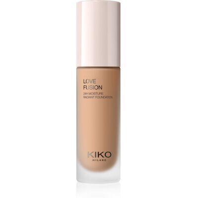 KIKO Milano Love Fusion 24H Moisture Radiant Foundation długotrwały podkład w kremie o działaniu nawilżającym odcień 7 Neutral Gold 30 ml KIKO Milano Love Fusion 24H Moisture Radiant Foundation długotrwały podkład w kremie o działaniu nawilżającym odcień 7 Neutral Gold 30 ml