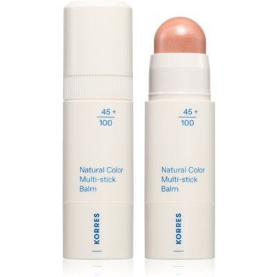 Korres Natural Color Multi-Stick Balm wieofunkcyjny kosmetyk do makijażu ust i policzków odcień Glass Peach 4.5 g Korres Natural Color Multi-Stick Balm wieofunkcyjny kosmetyk do makijażu ust i policzków odcień Glass Peach 4.5 g