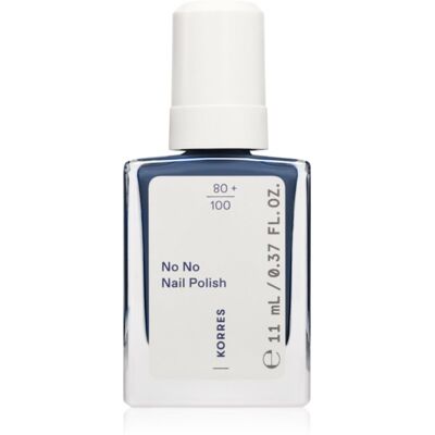 Korres No No Nail Polish lakier pielęgnujący do paznokci odcień 78 Aegan Sea 11 ml Korres No No Nail Polish lakier pielęgnujący do paznokci odcień 78 Aegan Sea 11 ml