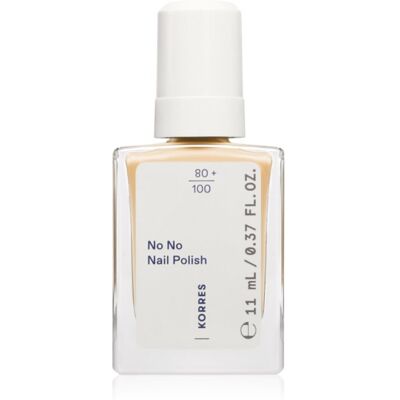 Korres No No Nail Polish lakier pielęgnujący do paznokci odcień 32 Pastel Yellow 11 ml Korres No No Nail Polish lakier pielęgnujący do paznokci odcień 32 Pastel Yellow 11 ml