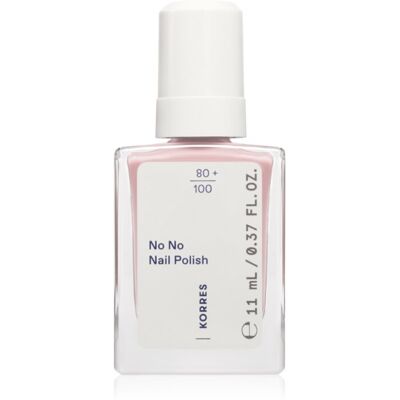 Korres No No Nail Polish lakier pielęgnujący do paznokci odcień 17 Creamy Pink 11 ml Korres No No Nail Polish lakier pielęgnujący do paznokci odcień 17 Creamy Pink 11 ml