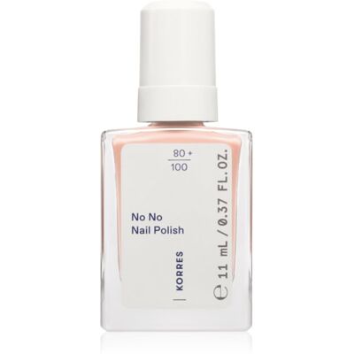 Korres No No Nail Polish lakier pielęgnujący do paznokci odcień 20 Peach Blush 11 ml Korres No No Nail Polish lakier pielęgnujący do paznokci odcień 20 Peach Blush 11 ml