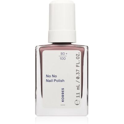 Korres No No Nail Polish lakier pielęgnujący do paznokci odcień 66 Prune 11 ml Korres No No Nail Polish lakier pielęgnujący do paznokci odcień 66 Prune 11 ml