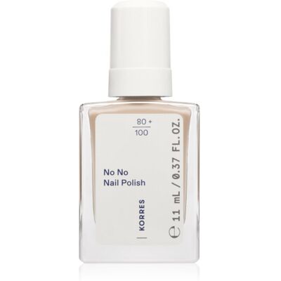 Korres No No Nail Polish lakier pielęgnujący do paznokci odcień 34 Sand 11 ml Korres No No Nail Polish lakier pielęgnujący do paznokci odcień 34 Sand 11 ml