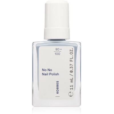 Korres No No Nail Polish lakier pielęgnujący do paznokci odcień 72 Pastel Blue 11 ml Korres No No Nail Polish lakier pielęgnujący do paznokci odcień 72 Pastel Blue 11 ml