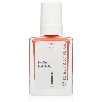 Korres No No Nail Polish lakier pielęgnujący do paznokci odcień 43 Summer Peach 11 ml Korres No No Nail Polish lakier pielęgnujący do paznokci odcień 43 Summer Peach 11 ml