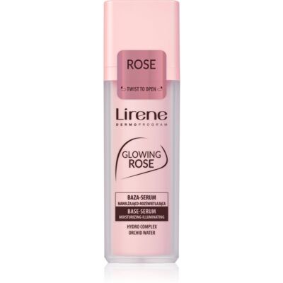 Lirene Base Glowing Rose podkład serum rozświetlający 30 ml Lirene Base Glowing Rose podkład serum rozświetlający 30 ml