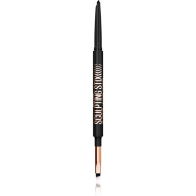 MAYBELLINE NEW YORK Sculpting Stix automatyczna kredka do powiek z pędzelkiem odcień 16 Black Blur 1 szt. MAYBELLINE NEW YORK Sculpting Stix automatyczna kredka do powiek z pędzelkiem odcień 16 Black Blur 1 szt.