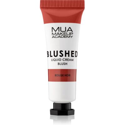 MUA Makeup Academy Blushed Liquid Blusher róż w płynie odcień Rouge Noir 10 ml MUA Makeup Academy Blushed Liquid Blusher róż w płynie odcień Rouge Noir 10 ml