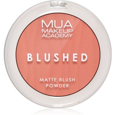 MUA Makeup Academy Blushed Powder Blusher pudrowy róż odcień Misty Rose 5 g MUA Makeup Academy Blushed Powder Blusher pudrowy róż odcień Misty Rose 5 g