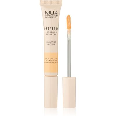 MUA Makeup Academy PRO/BASE Colour Corrector korektor rozjaśniający odcień Correct & Brighten – Peach Medium 10 ml MUA Makeup Academy PRO/BASE Colour Corrector korektor rozjaśniający odcień Correct & Brighten – Peach Medium 10 ml