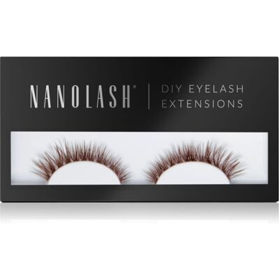Nanolash DIY Eyelash Extensions zestaw do przedłużania rzęs w domu Fantasy BROWN 36 szt. Nanolash DIY Eyelash Extensions zestaw do przedłużania rzęs w domu Fantasy BROWN 36 szt.