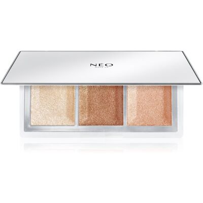 NEO MAKE UP Intense Serum Shine Is Mine paleta rozświetlaczy 12 g NEO MAKE UP Intense Serum Shine Is Mine paleta rozświetlaczy 12 g