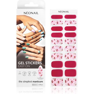 NEONAIL Easy On Gel Stickers naklejki na paznokcie przy zastosowaniu lamp UV/LED odcień M15 20 szt. NEONAIL Easy On Gel Stickers naklejki na paznokcie przy zastosowaniu lamp UV/LED odcień M15 20 szt.