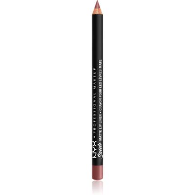 NYX Professional Makeup Suede Matte Lip Liner - Whipped Caviar - Kontur ust NYX Professional Makeup Suede Matte Lip Liner - Whipped Caviar - Kontur ust