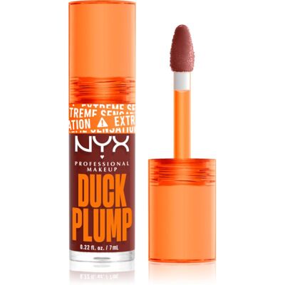 NYX Professional Makeup Duck Plump błyszczyk do ust z efektem powiększenia odcień 16 Wine Not 7 ml NYX Professional Makeup Duck Plump błyszczyk do ust z efektem powiększenia odcień 16 Wine Not 7 ml