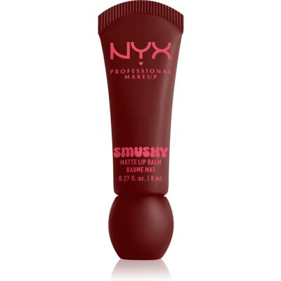 NYX Professional Makeup Smushy Matte Lip Balm balsam do ust z matowym wykończeniem odcień Smudge Fudge 8 ml NYX Professional Makeup Smushy Matte Lip Balm balsam do ust z matowym wykończeniem odcień Smudge Fudge 8 ml