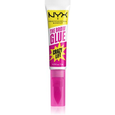 NYX Professional Makeup The Brow Glue Crazy Lift długotrwały żel do brwi 7 ml NYX Professional Makeup The Brow Glue Crazy Lift długotrwały żel do brwi 7 ml