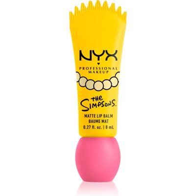 NYX Professional Makeup The Simpsons Smushy balsam do ust z matowym wykończeniem odcień Smarty Pink 8 ml NYX Professional Makeup The Simpsons Smushy balsam do ust z matowym wykończeniem odcień Smarty Pink 8 ml