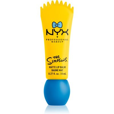 NYX Professional Makeup The Simpsons Smushy balsam do ust z matowym wykończeniem odcień Peekaboo Blue 8 ml NYX Professional Makeup The Simpsons Smushy balsam do ust z matowym wykończeniem odcień Peekaboo Blue 8 ml