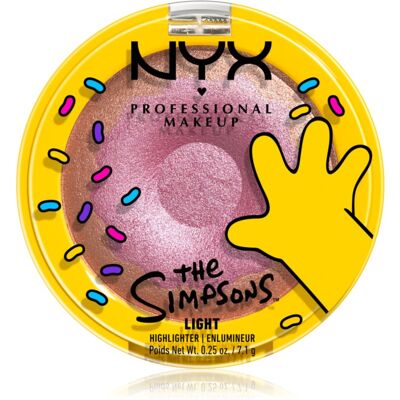 NYX Professional Makeup The Simpsons Highlighter rozświetlacz odcień Donut Mind If I Do 7.1 g NYX Professional Makeup The Simpsons Highlighter rozświetlacz odcień Donut Mind If I Do 7.1 g