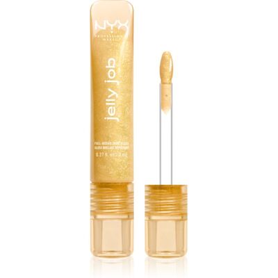 NYX Professional Makeup Jelly Job lśniący błyszczyk do ust z efektem powiększenia odcień Glow Job 7.5 ml NYX Professional Makeup Jelly Job lśniący błyszczyk do ust z efektem powiększenia odcień Glow Job 7.5 ml