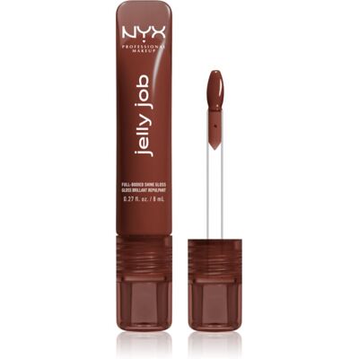 NYX Professional Makeup Jelly Job lśniący błyszczyk do ust z efektem powiększenia odcień Jellybean 7.5 ml NYX Professional Makeup Jelly Job lśniący błyszczyk do ust z efektem powiększenia odcień Jellybean 7.5 ml