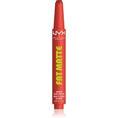 NYX Professional Makeup Fat Matte balsam do ust z efektem matującym Coral Cuddlin' 2 g NYX Professional Makeup Fat Matte balsam do ust z efektem matującym Coral Cuddlin' 2 g