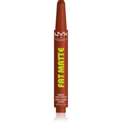 NYX Professional Makeup Fat Matte balsam do ust z efektem matującym Beary Nude 2 g NYX Professional Makeup Fat Matte balsam do ust z efektem matującym Beary Nude 2 g