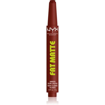 NYX Professional Makeup Fat Matte balsam do ust z efektem matującym Cocoa Cuddles 2 g NYX Professional Makeup Fat Matte balsam do ust z efektem matującym Cocoa Cuddles 2 g