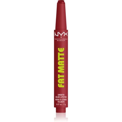 NYX Professional Makeup Fat Matte balsam do ust z efektem matującym Mauve Cloud 2 g NYX Professional Makeup Fat Matte balsam do ust z efektem matującym Mauve Cloud 2 g