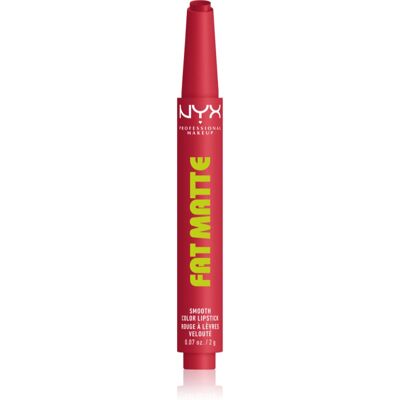NYX Professional Makeup Fat Matte balsam do ust z efektem matującym Flamingo Feather 2 g NYX Professional Makeup Fat Matte balsam do ust z efektem matującym Flamingo Feather 2 g