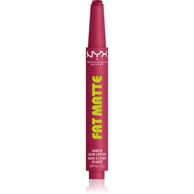 NYX Professional Makeup Fat Matte balsam do ust z efektem matującym Blush Blanket 2 g NYX Professional Makeup Fat Matte balsam do ust z efektem matującym Blush Blanket 2 g