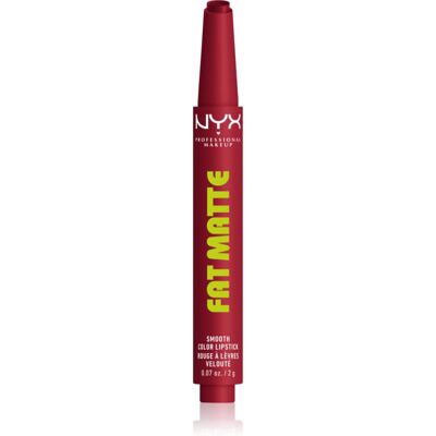 NYX Professional Makeup Fat Matte balsam do ust z efektem matującym Plushin' Plum 2 g NYX Professional Makeup Fat Matte balsam do ust z efektem matującym Plushin' Plum 2 g