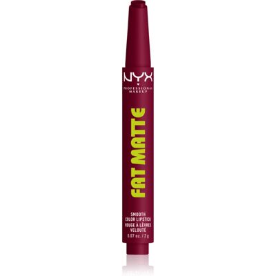 NYX Professional Makeup Fat Matte balsam do ust z efektem matującym Berry Smooth 2 g NYX Professional Makeup Fat Matte balsam do ust z efektem matującym Berry Smooth 2 g