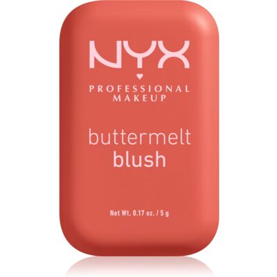 NYX Professional Makeup Buttermelt Blush pudrowy róż odcień Butta Sunset Sorbet 5 g NYX Professional Makeup Buttermelt Blush pudrowy róż odcień Butta Sunset Sorbet 5 g