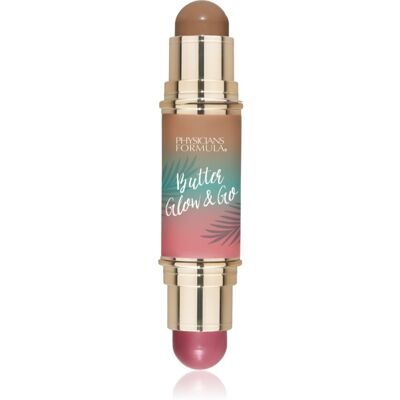 Physicians Formula Butter Glow & Go Dwustronny sztyft do konturowania odcień Berry Tan 10 g Physicians Formula Butter Glow & Go Dwustronny sztyft do konturowania odcień Berry Tan 10 g