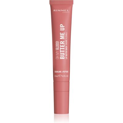 Rimmel Oh My Gloss! Butter Me Up nawilżający balsam do ust odcień 007 Cappuccino 15 ml Rimmel Oh My Gloss! Butter Me Up nawilżający balsam do ust odcień 007 Cappuccino 15 ml