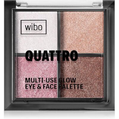 Wibo Multi-Usage Quattro Palette paleta wielofunkcyjna 6 g Wibo Multi-Usage Quattro Palette paleta wielofunkcyjna 6 g