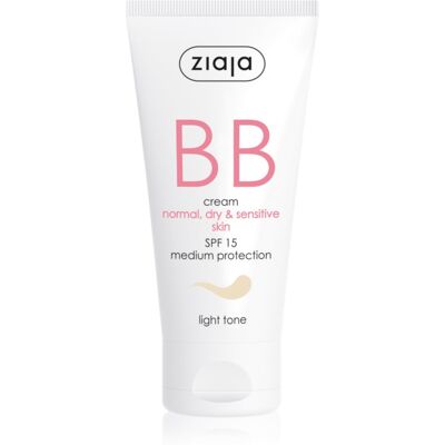Ziaja Kremy BB/CC BB aktywny krem na niedoskonałości skóry normalnej, suchej i wrażliwej odcień jasny odcień Light 50 ml Ziaja Kremy BB/CC BB aktywny krem na niedoskonałości skóry normalnej, suchej i wrażliwej odcień jasny odcień Light 50 ml